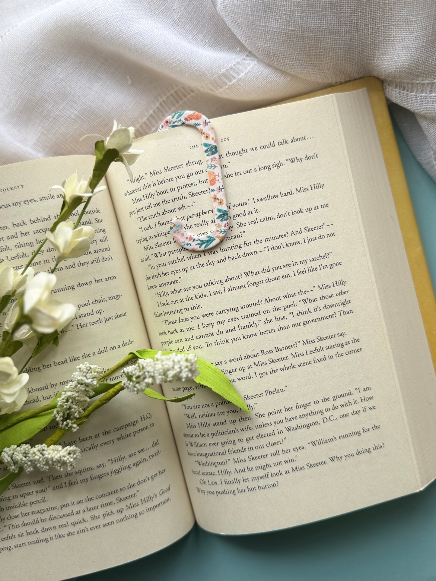 Chickens + Florals Bookmarks
