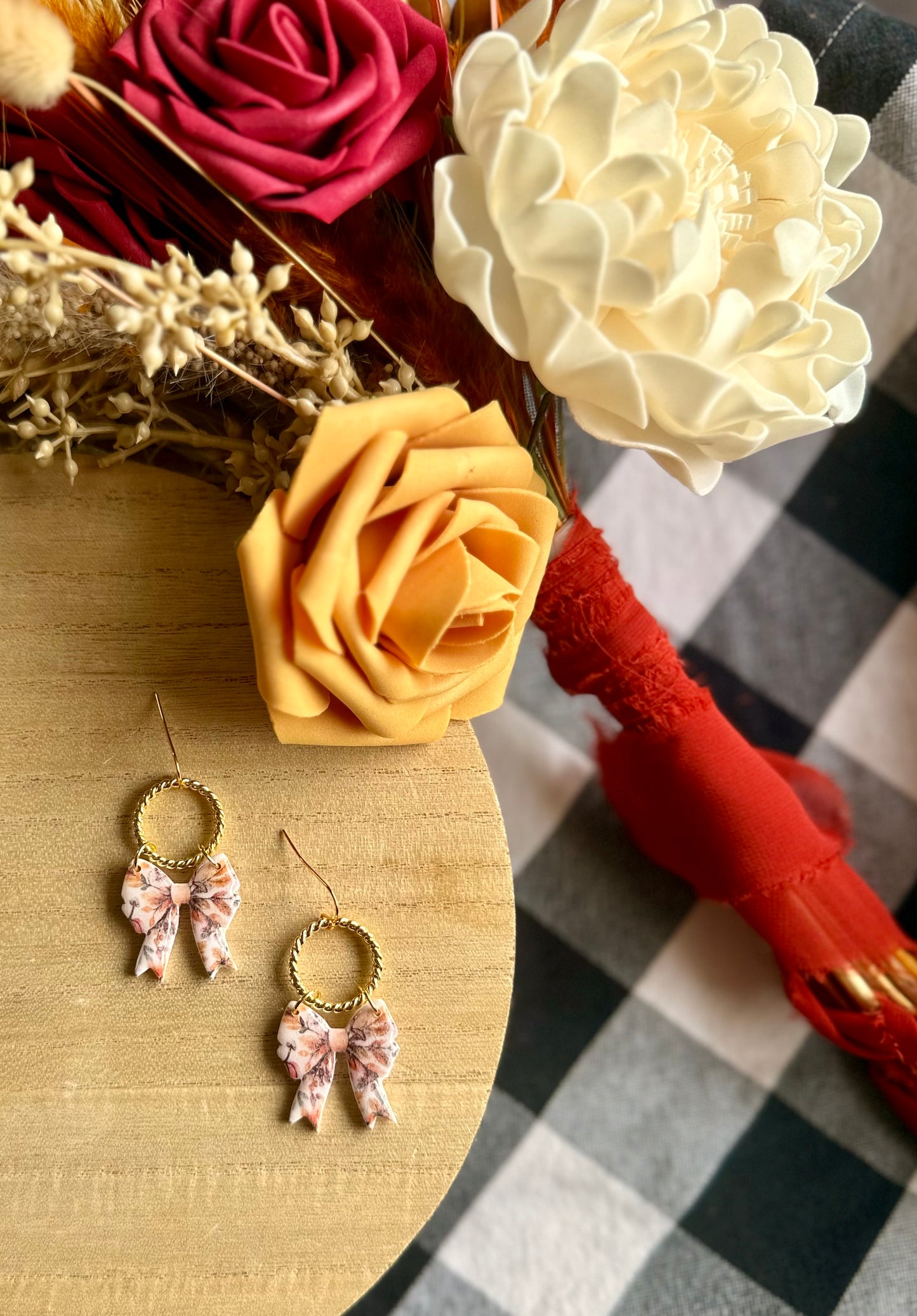Fall Harvest Bow Dangles