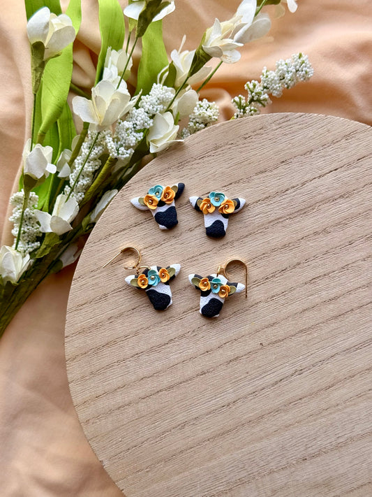 Floral Crown Cows