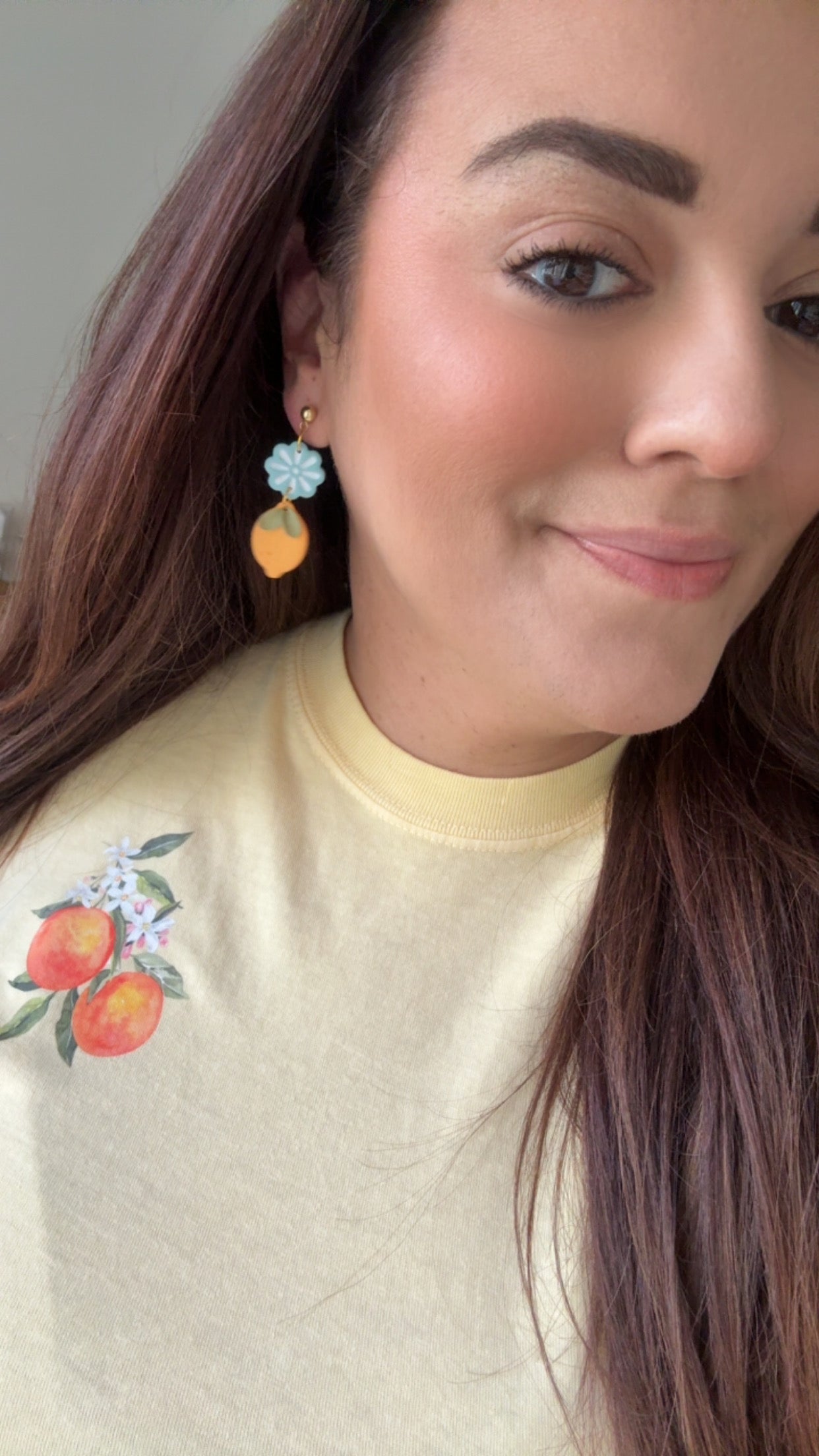 Lemon + Blues Dangle