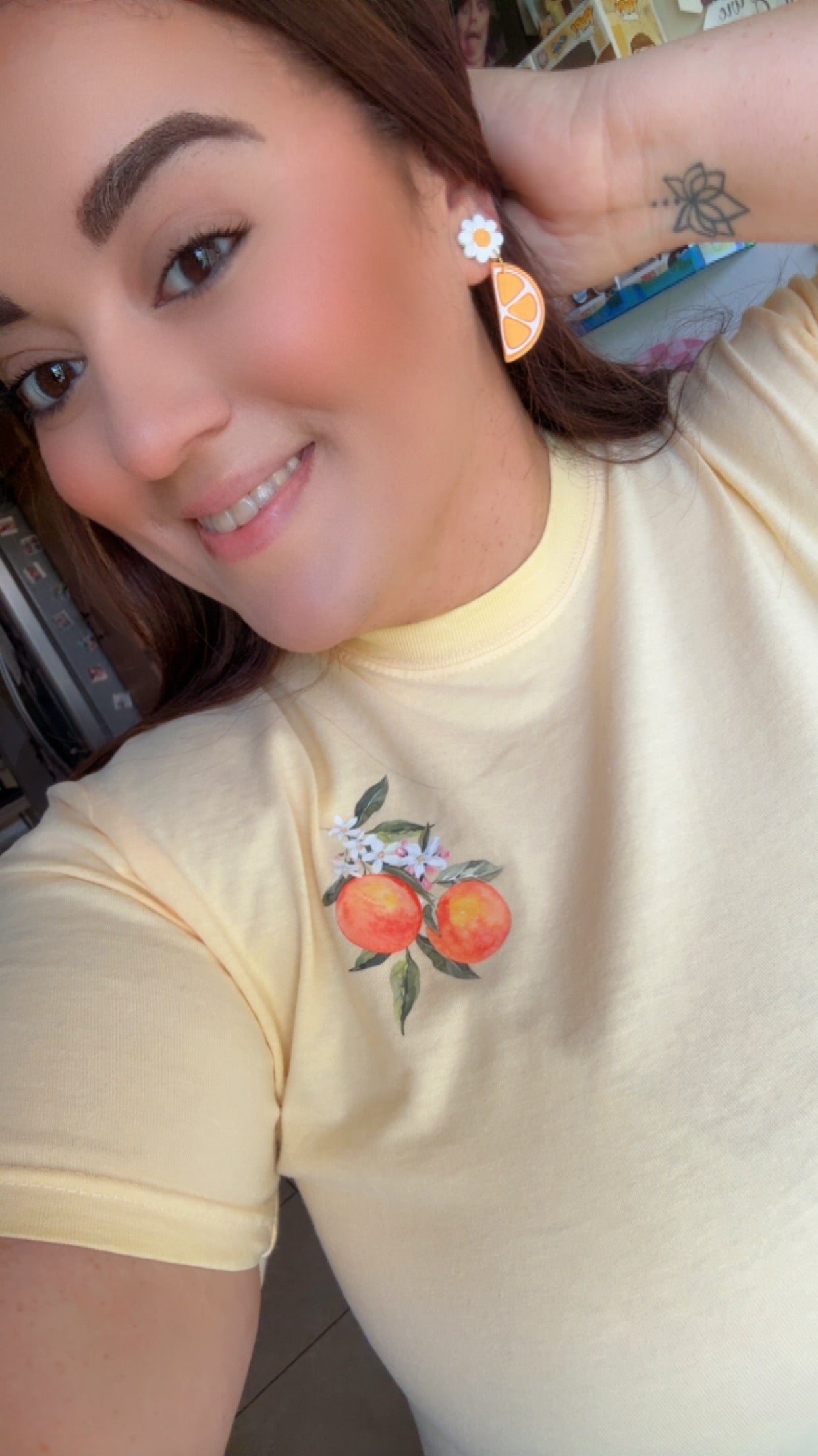 Florida Citrus Slice Dangles