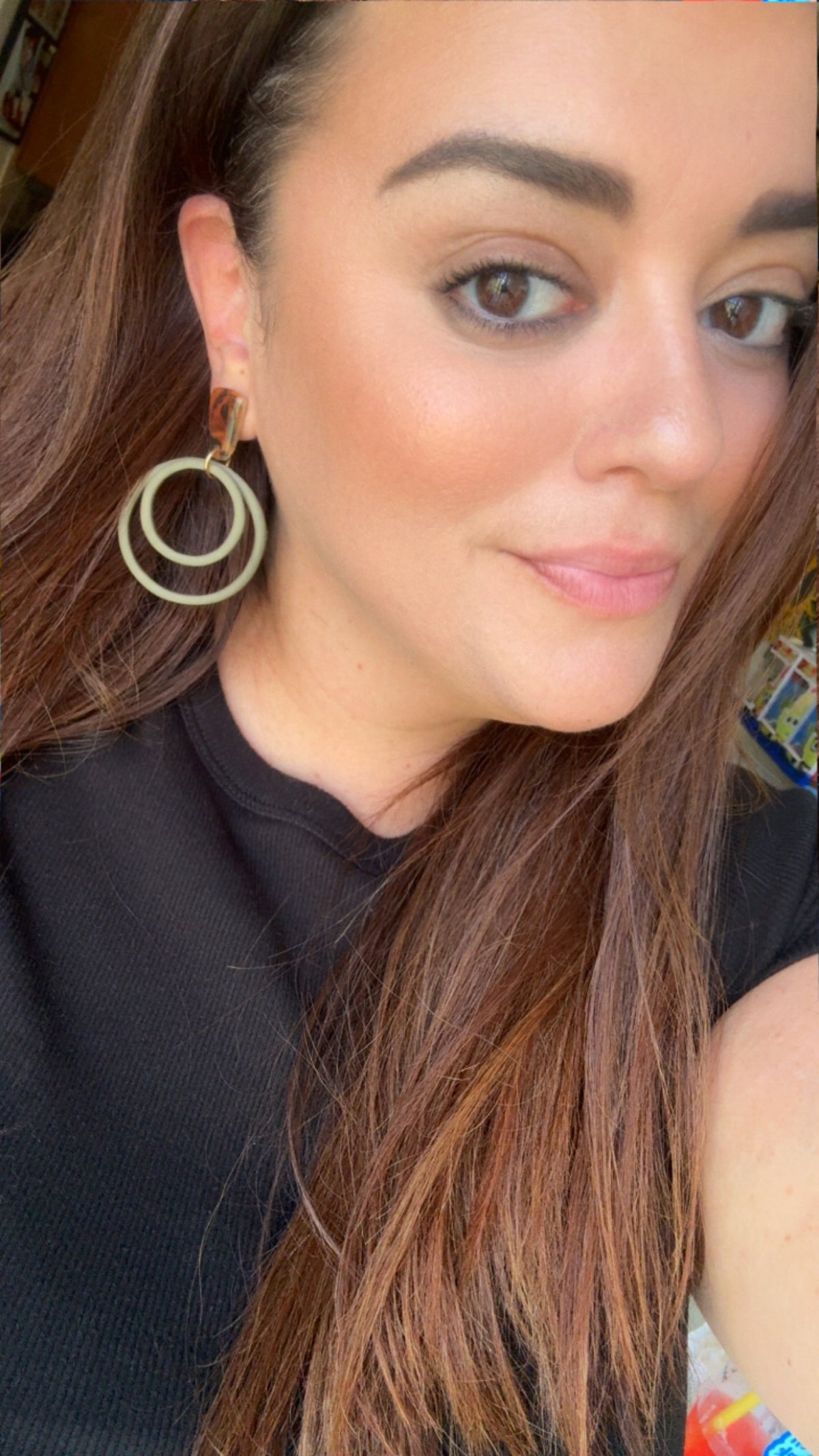 Tortoise Sheena Dangle
