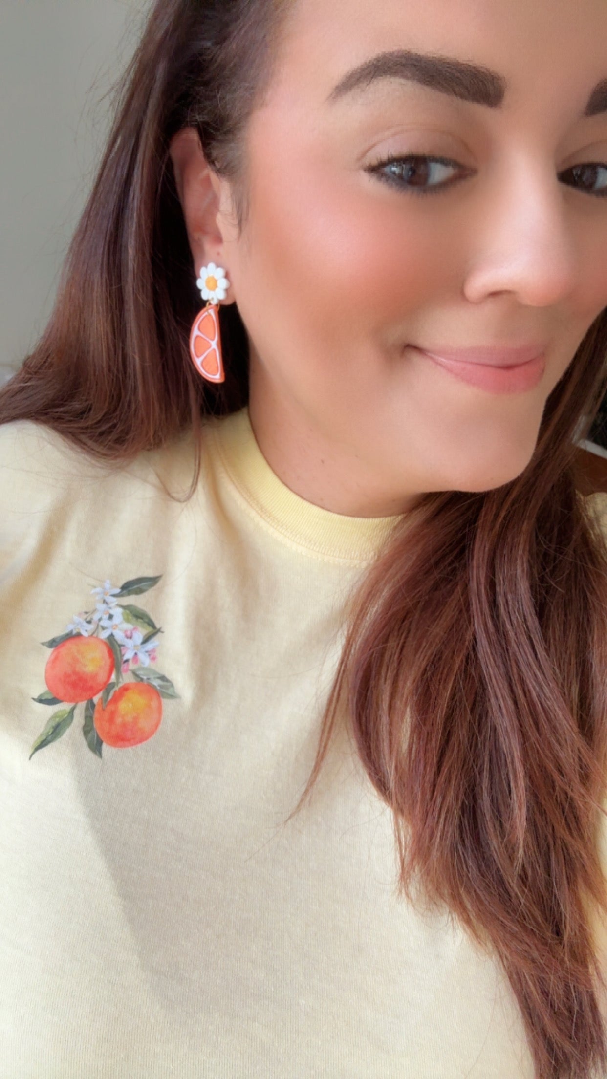 Florida Citrus Slice Dangles