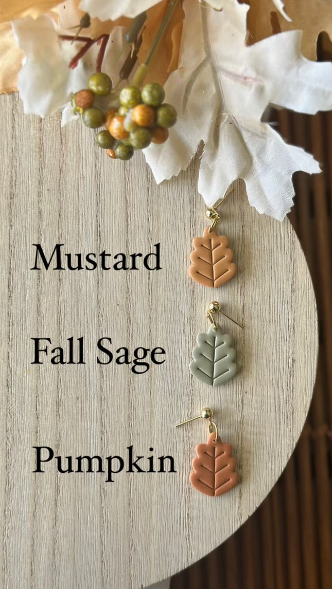 Basic Fall Leaf Dangle