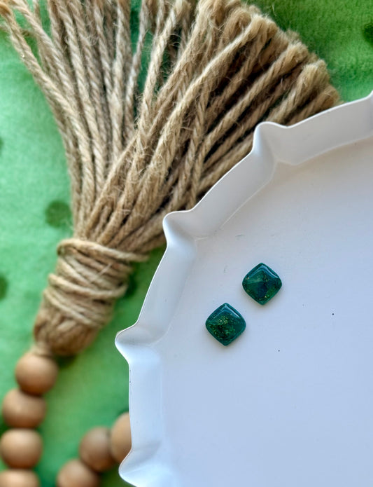 Emerald Studs