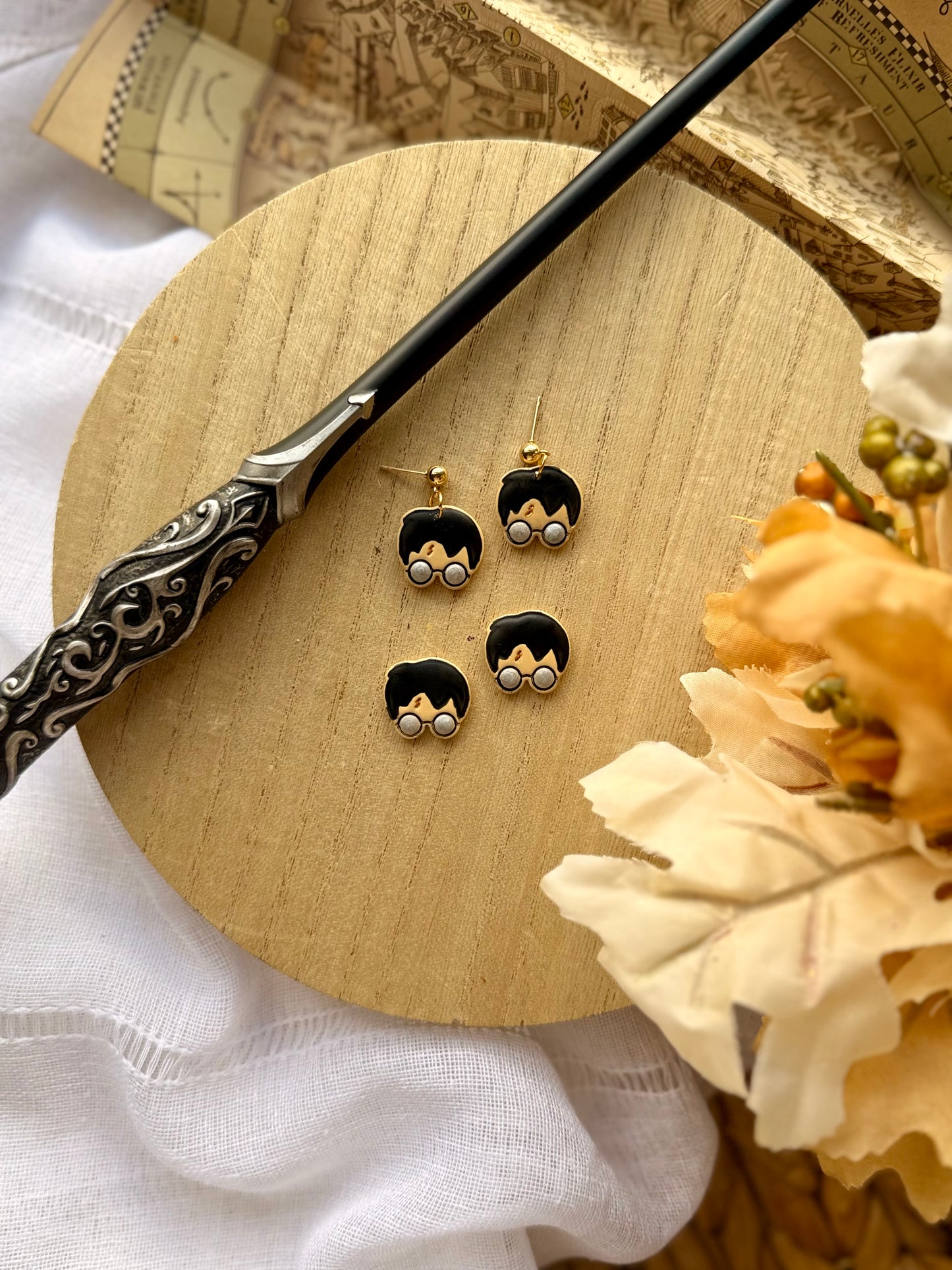 Harry Potter Studs + Dangles