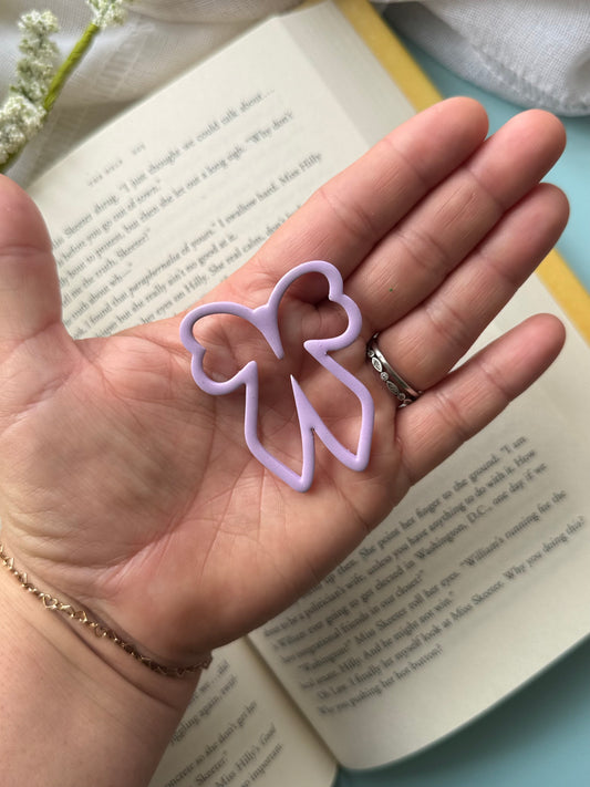 Purple Bow Bookmark