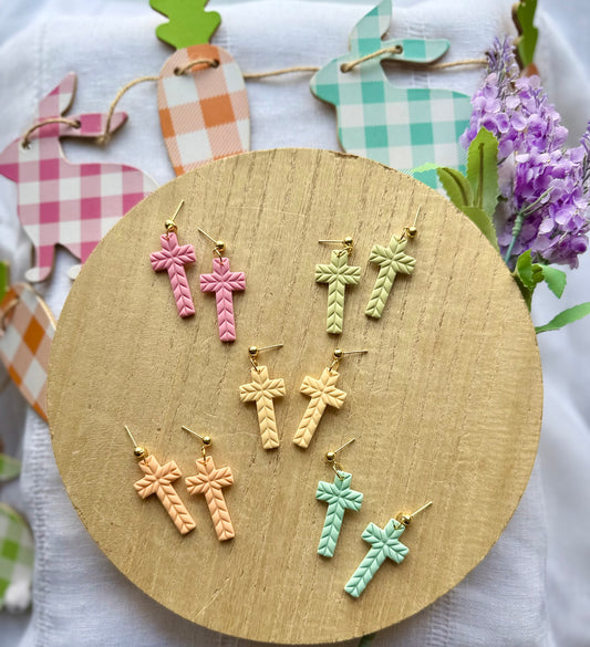 Spring Cross Dangle