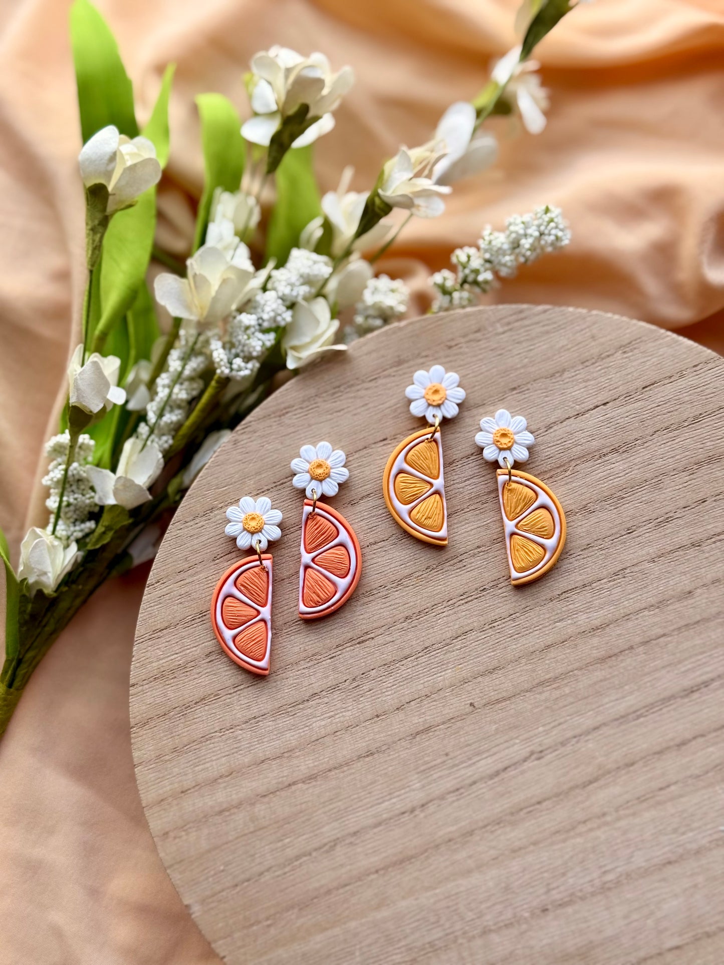 Florida Citrus Slice Dangles