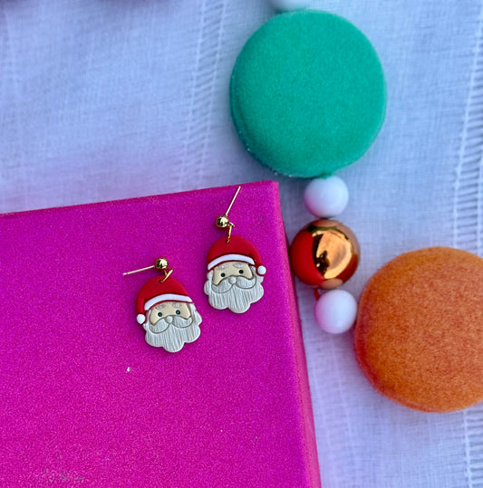 Holly Jolly Santa Dangle