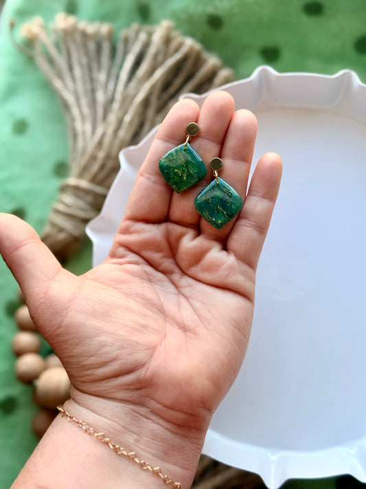 Emerald Dangles
