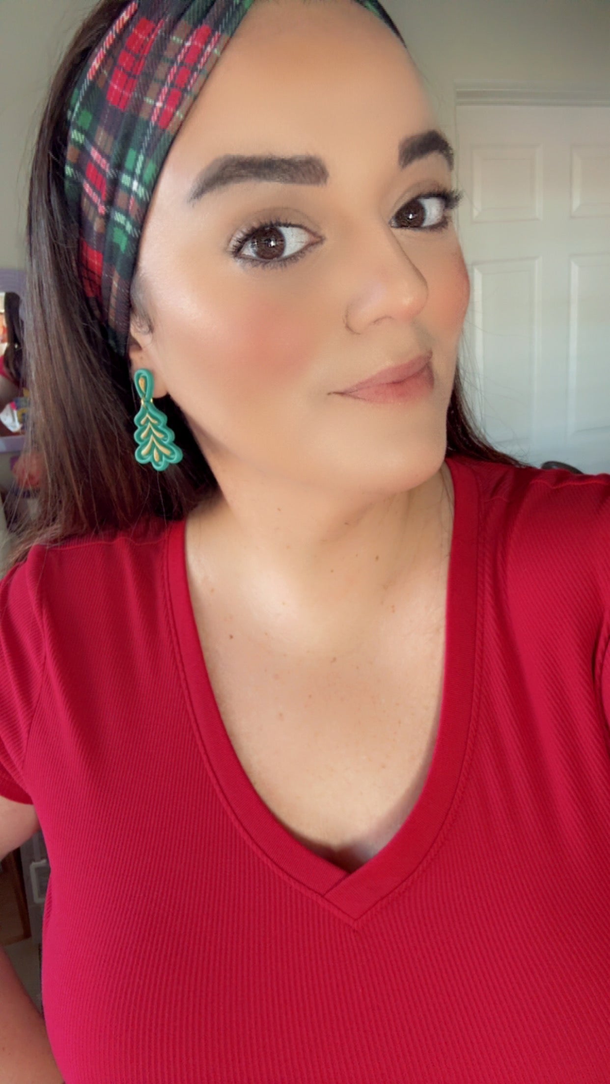 Kelly + Gold Tree Dangle