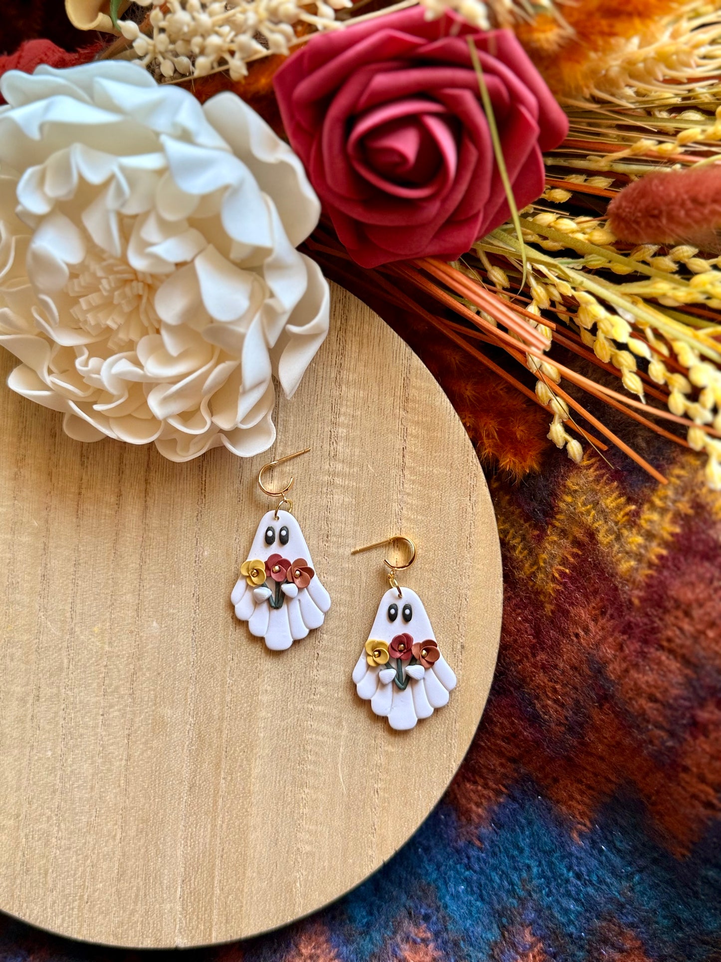 BOO-quet Ghostie Dangles