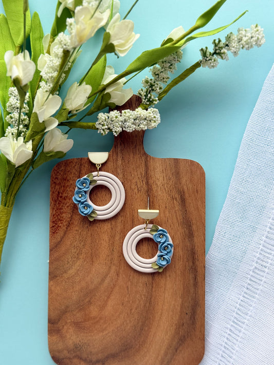 Floral Donut Dangle