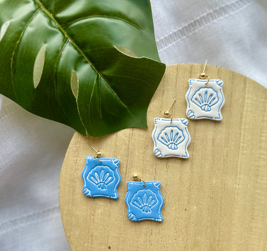 Seashell Stamp Dangles