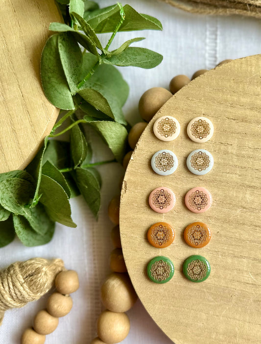 Mandala Stud