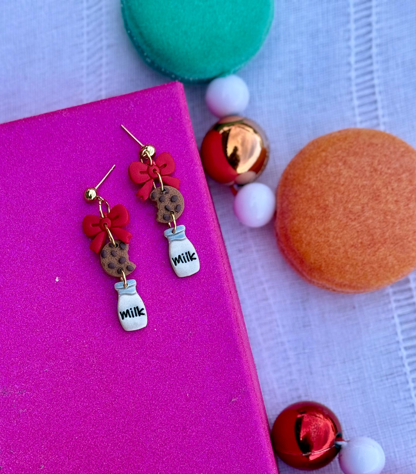 Milk + Cookies Dangle