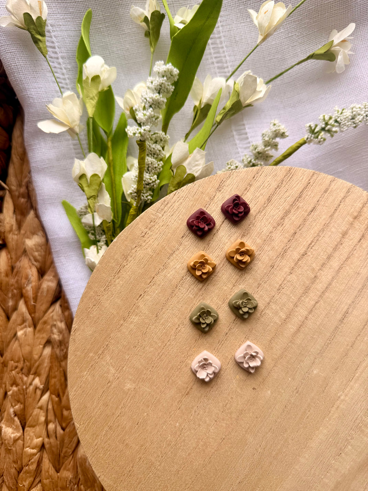 Floral Stud